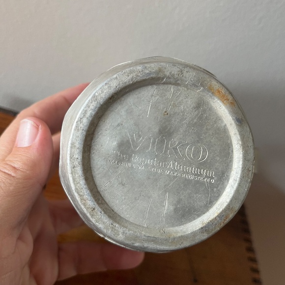 Vintage Viko Aluminum Hinged Pitcher - Picture 7 of 7